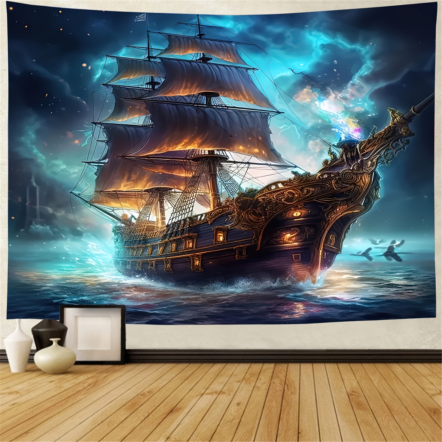 Funny House Decor What Happens On The Boat Stays On The Boat Flag Room  Accessories for Men Room Flags for Teens (Size : 60X90CM)
