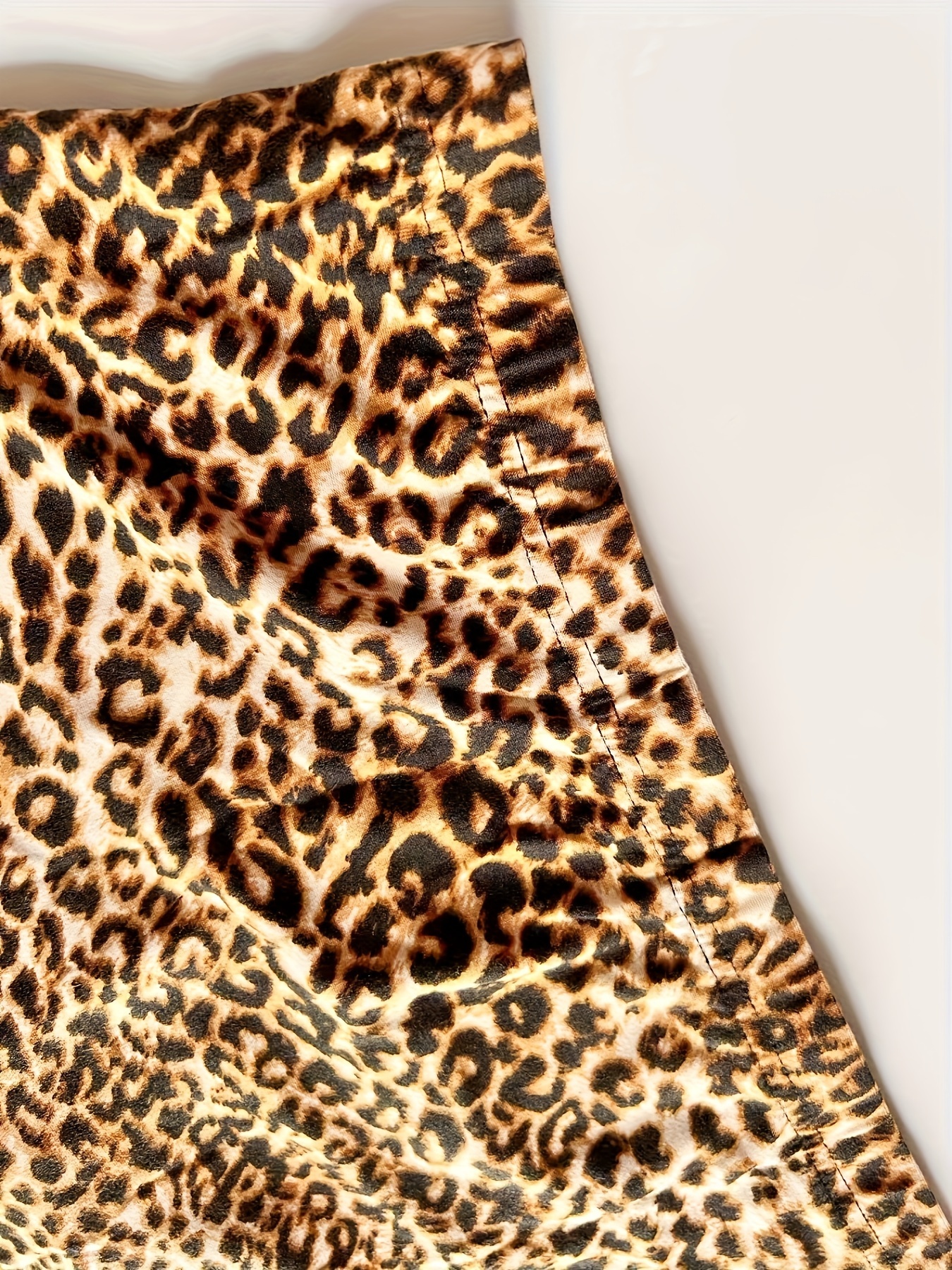 1pc Men's Leopard Print Fashion Breathable Comfy Stretchy Boxer Briefs  Shorts, Men's Underwear, Valentine's Day