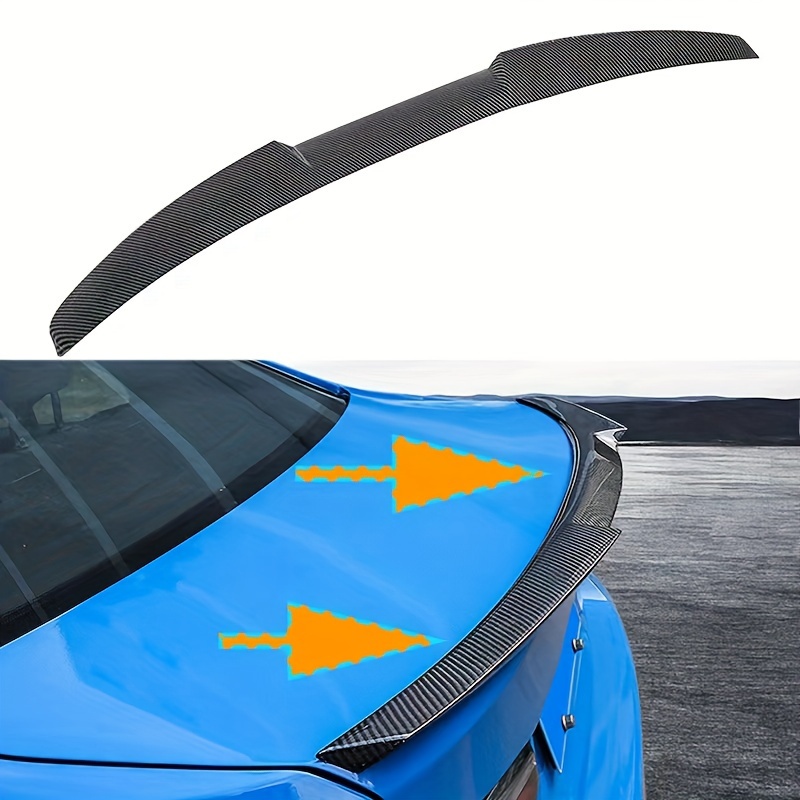 Universal Car Modified The Tail Wing Fixed Wing Pressure Wing Without  Drilling Holes For The Two-door Car