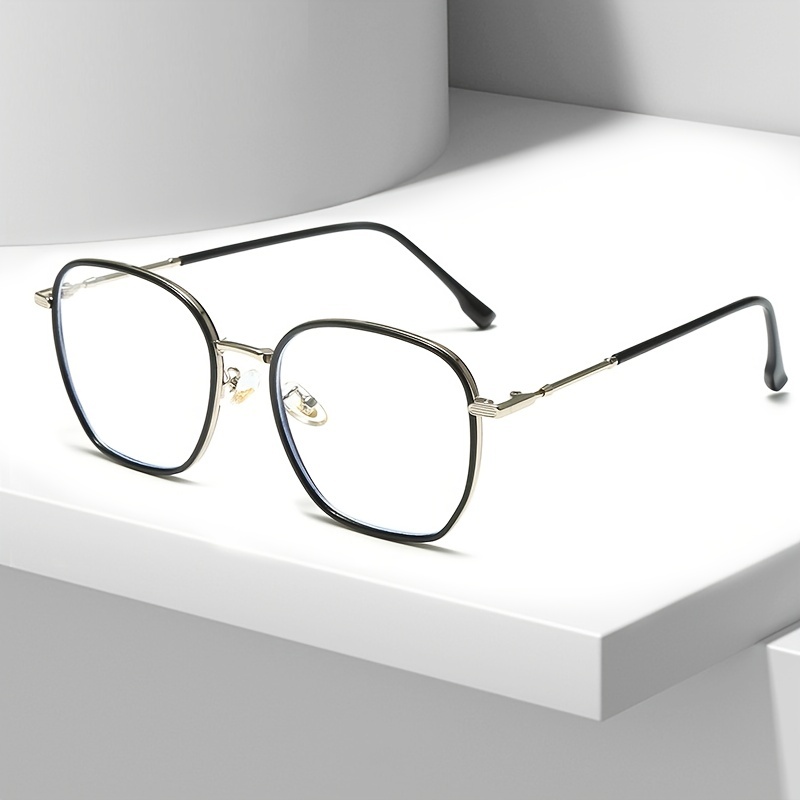 Light Blocking Eyeglasses Clear Lenses Eyewear