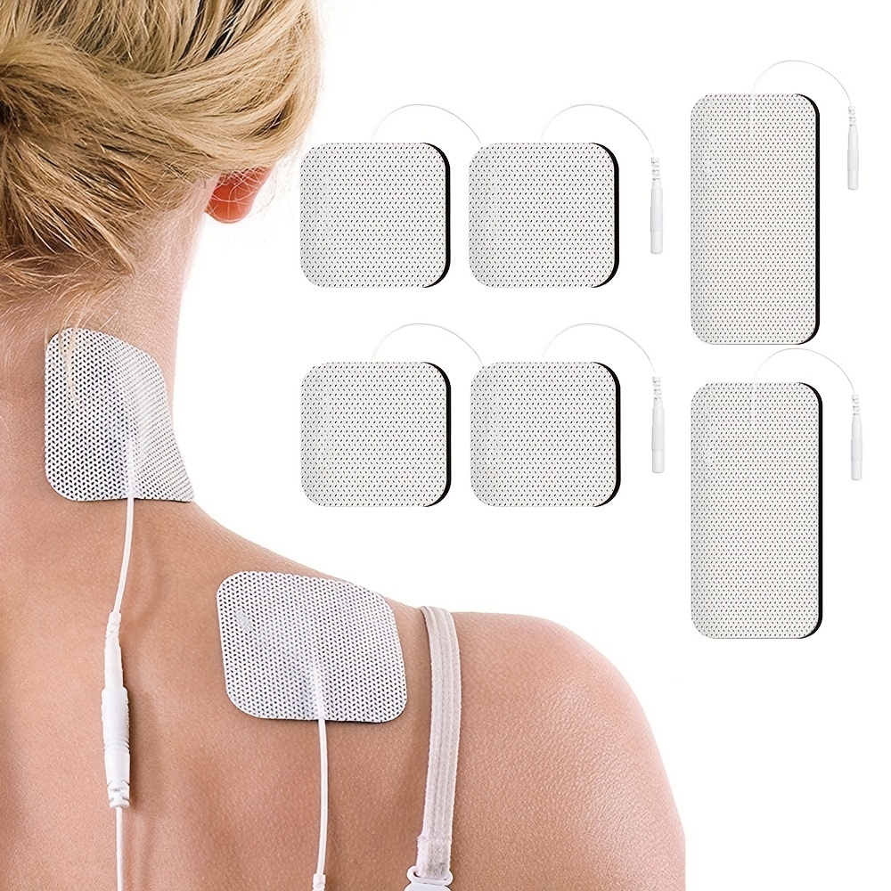 Tens Unit Replacement Pads - Adhesive & Reusable Electrode Patches For  Muscle Stimulator (without Host) - Temu