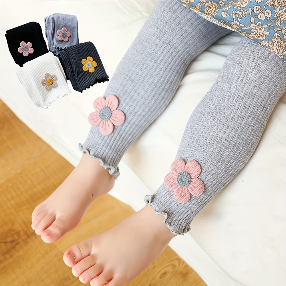 Baby Girls Kids Outerwear Stylish Leggings Thin Breathable - Temu Canada