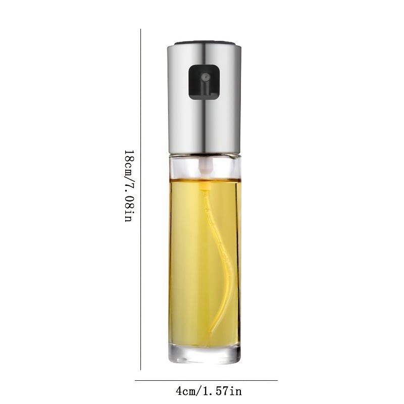 Kitchen Spray Bottle Press Type Spray Pot High Borosilicate Glass