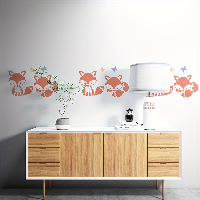 Banks Stencils Reusable Painting Stencils For Wall Art - Temu