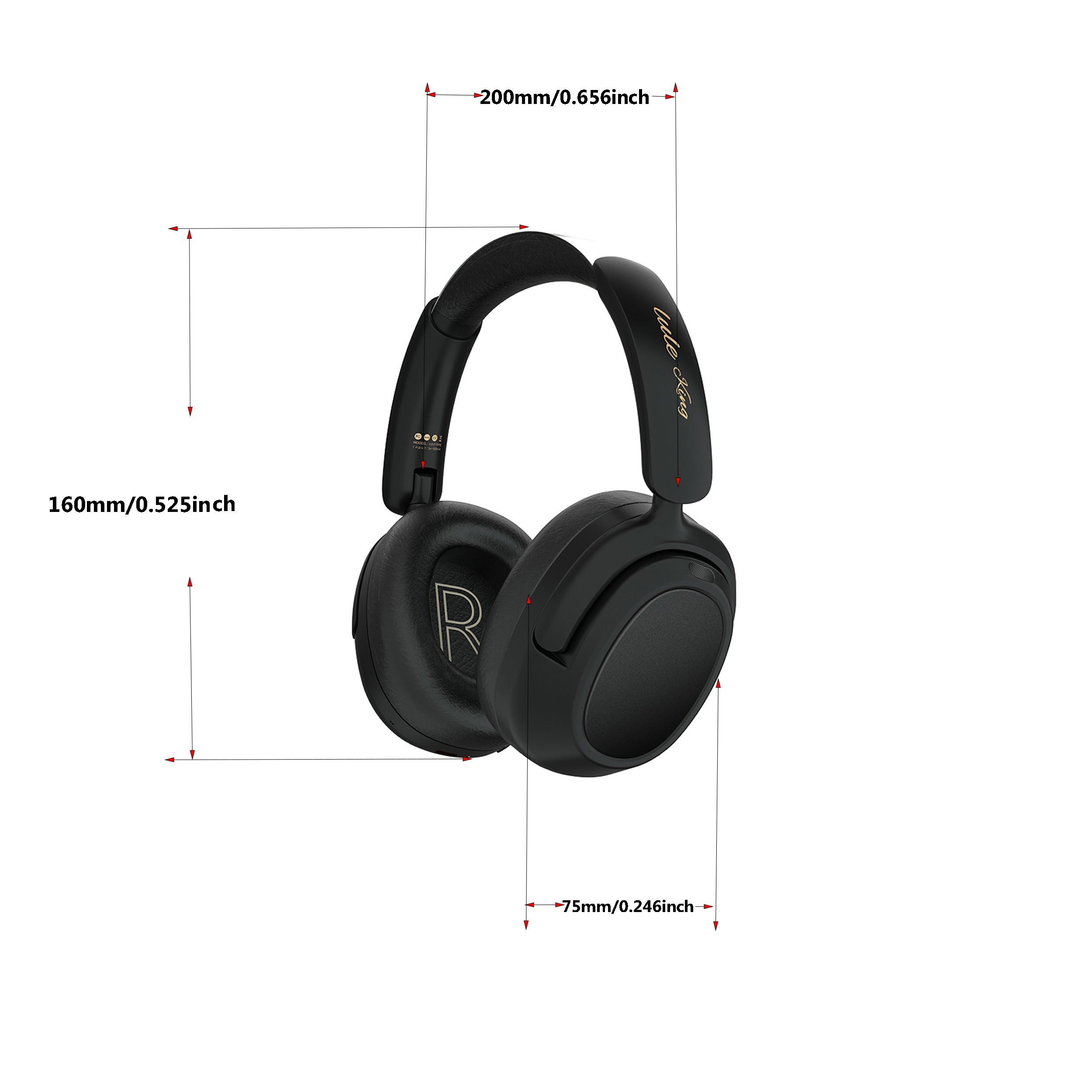 Headphones Wireless 5.3 Active Noise Headphones - Emirates United Reduction Arab Temu