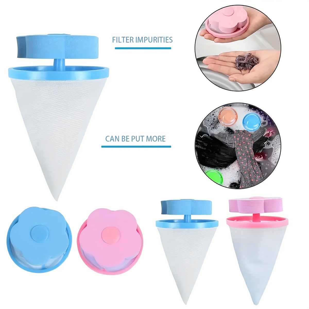 Washing Machine Floating Lint Mesh Bag, Lint Catcher For Laundry, Pet Hair  Remover For Laundry, Reusable Household Hair Filter Bag, Washer Lint Trap  Net, Cleaning Supplies, Household Gadgets, Back To School Supplies 