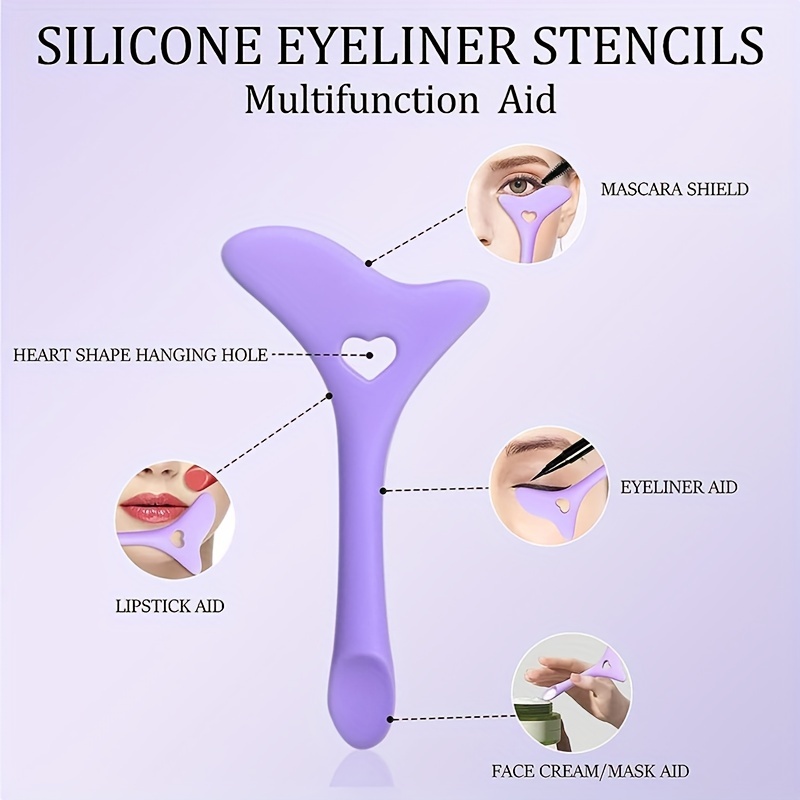 Silicone Eyeliner Painting Auxiliary Tool for Makeup