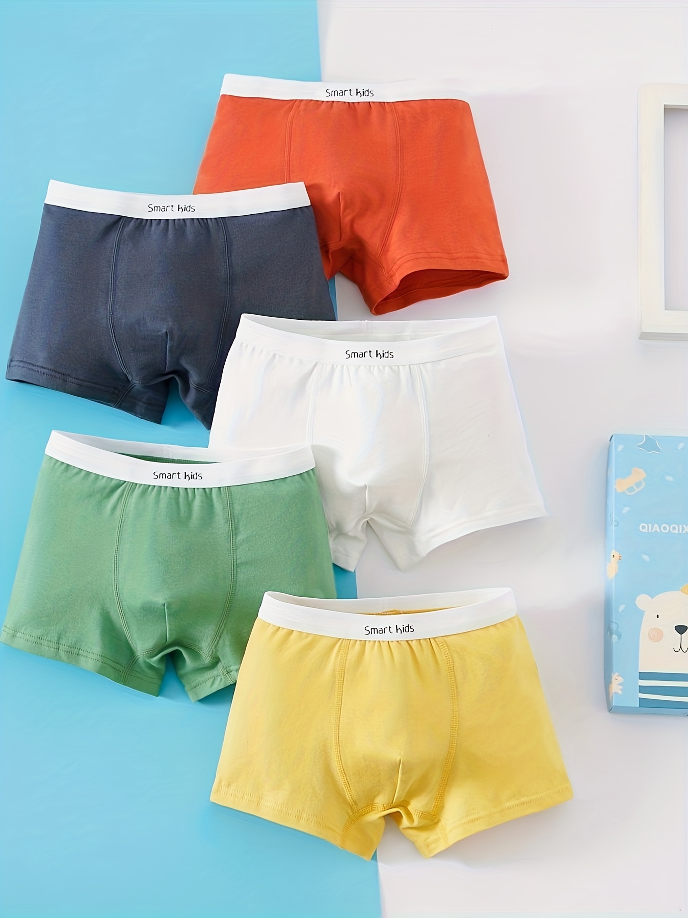Boys Cotton Underwear - Temu