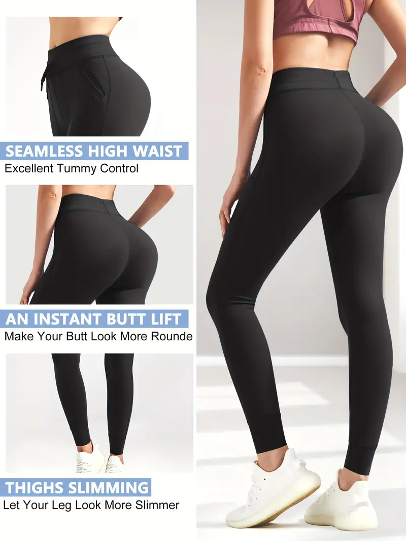 Yoga Pants for Women with Pockets High Waisted Workout Pants for
