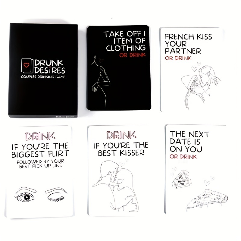 Drink Drunk Games Cards Drunken Desire For Halloween Christmas Party - Temu