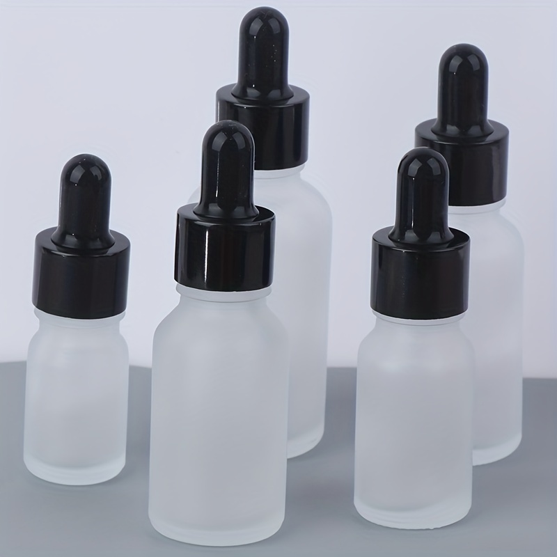 Empty Essential Glass Bottle Eye Dropper Mini Sample Trial 5-30ml