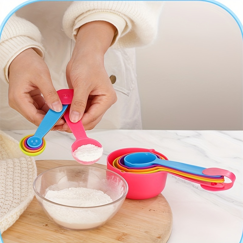 Plastic Measuring Spoon Flour Baking Measuring Spoon - Temu