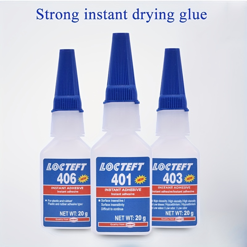 Loctite 406 Instant Adhesive Super Glue for Plastic & Rubber 20g