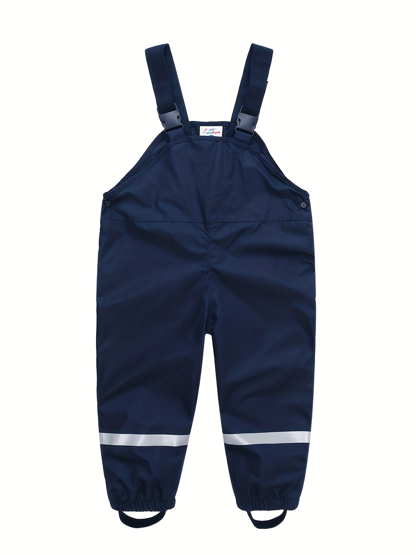 Kids Chest Pants Waterproof Jumpsuit With Boots Breathable