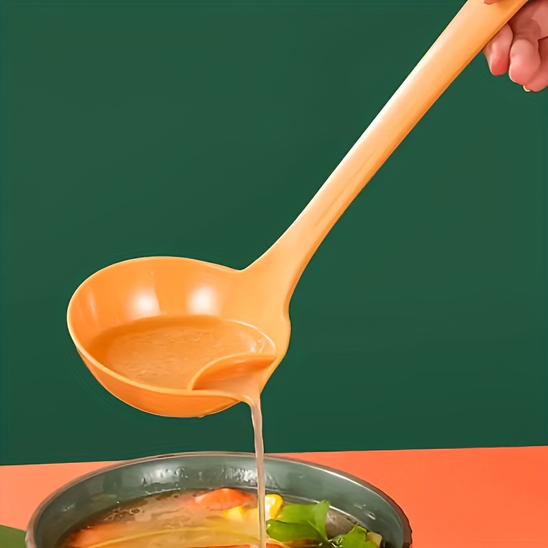 Silicone Soupe Louche Cuillère 8,5 pouces Résistant Chaleur à 450