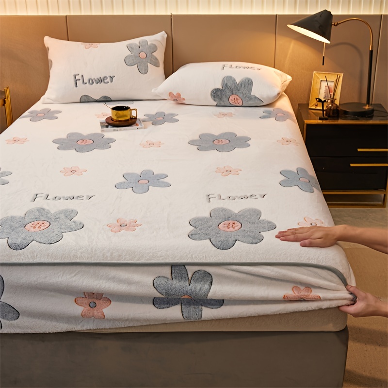 Acheter Drap-housse de matelas imprimé floral 100% Polyester