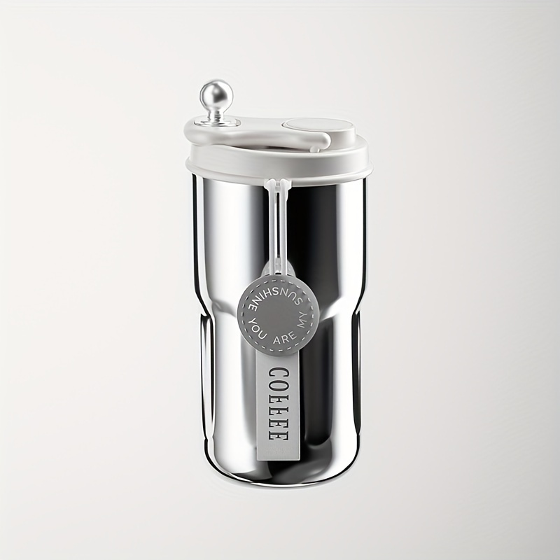 420ml Stainless Steel Insulation Water Cup Double layer Flip Top Coffee Cup