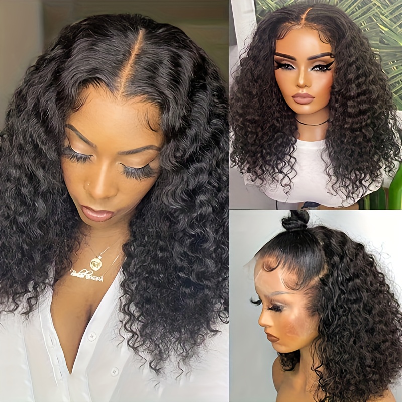 Brazilian Short Curly Bob Lace Front Human Hair Wigs Prepluck Deep Wave  Frontal Wig for Women - China Wigs and Human Hair Wig price