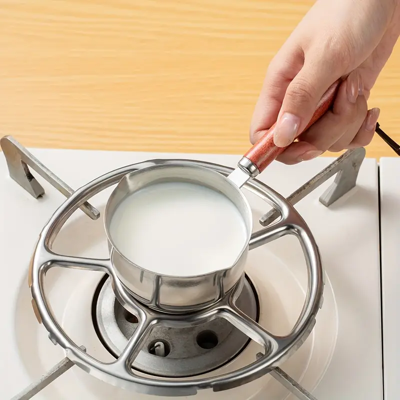 Oil Drizzling Pot, Milk Warming Pot, Stainless Steel Milk Pan