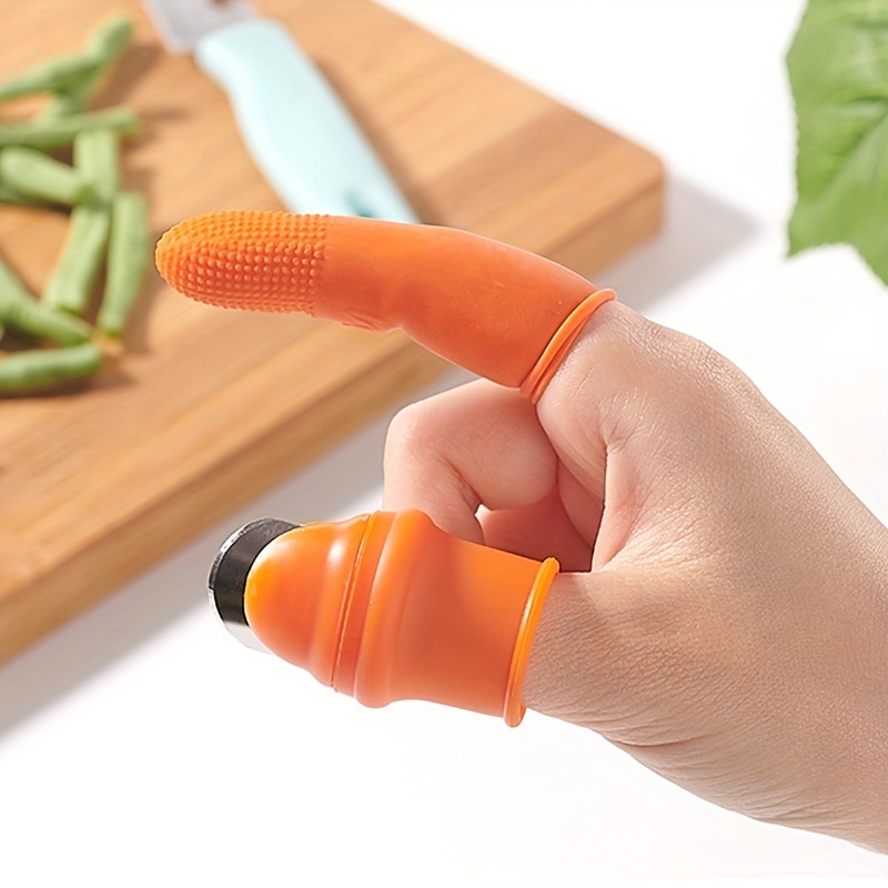 Finger Protector Silicone Thumb Knife Protector Gears - Temu