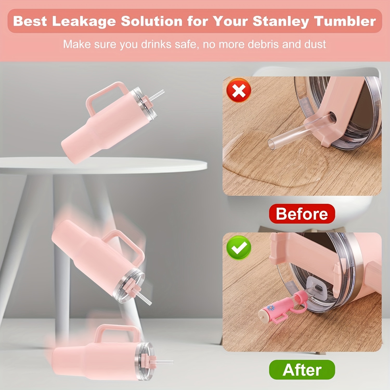 Our easy to use Stanley spill stopper allows you to not worry