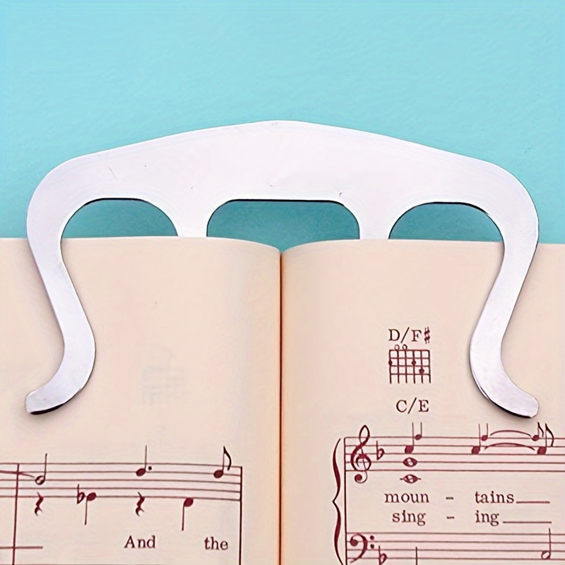 Premium Piano Musical Instrument Music Sheet Clip-a4 Size, Trifold Design,  Can Expand Six Pages Capacity, Durable And Lightweight, Perfect For  Musicians And Performers To Practice Playing Use - Temu