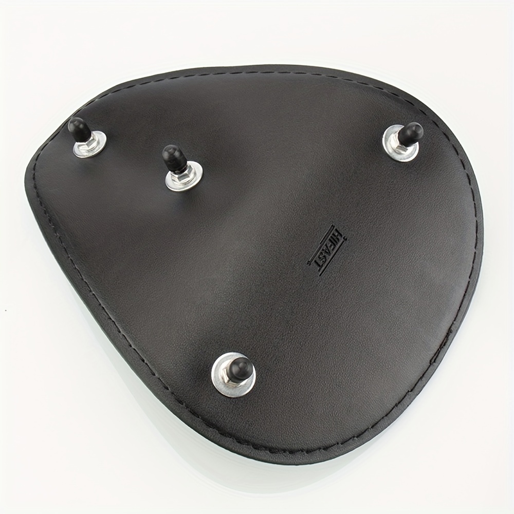 Black Driver Solo Seat Cushion Fit For Harley Sportster XL 883 XL