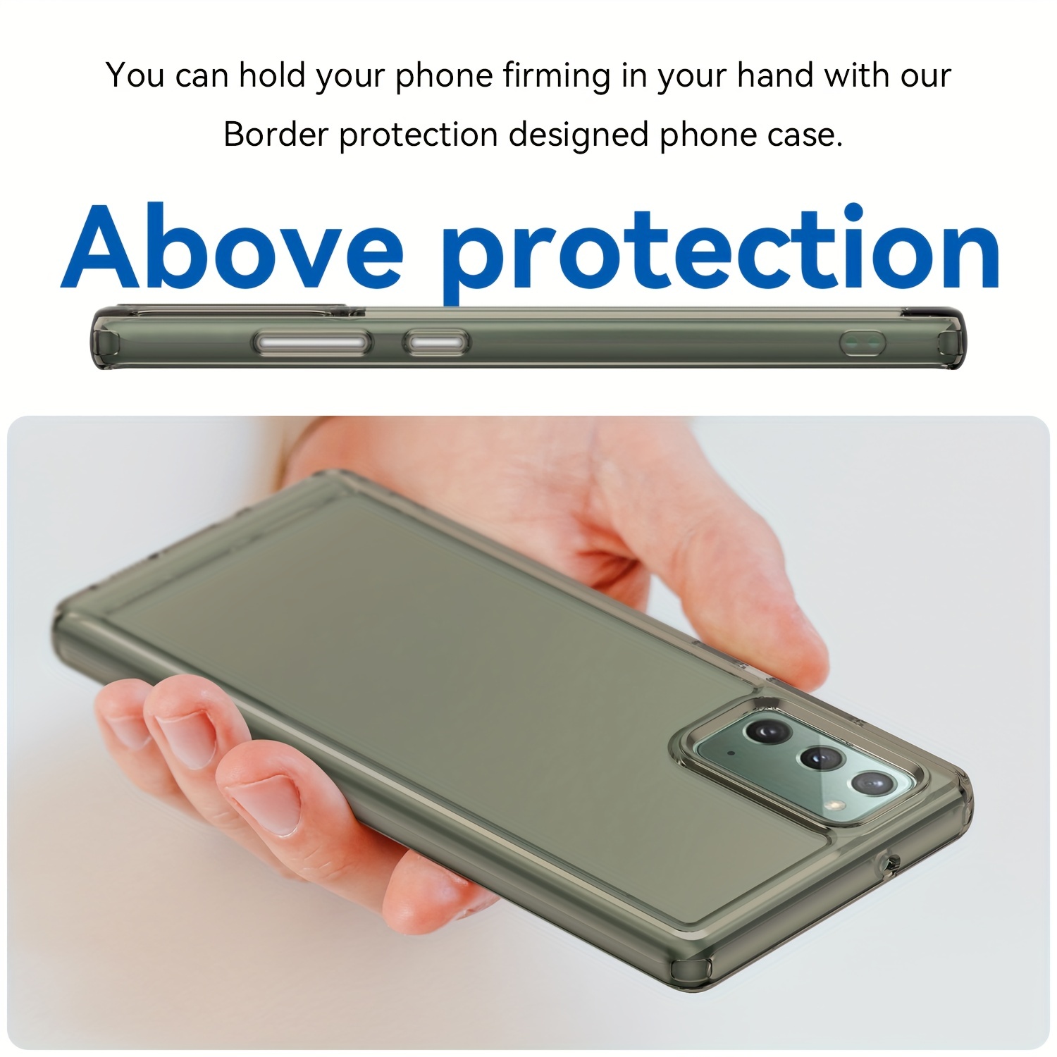 Samsung Galaxy Note20 Ultra 5G Case, Clear Protective Cover