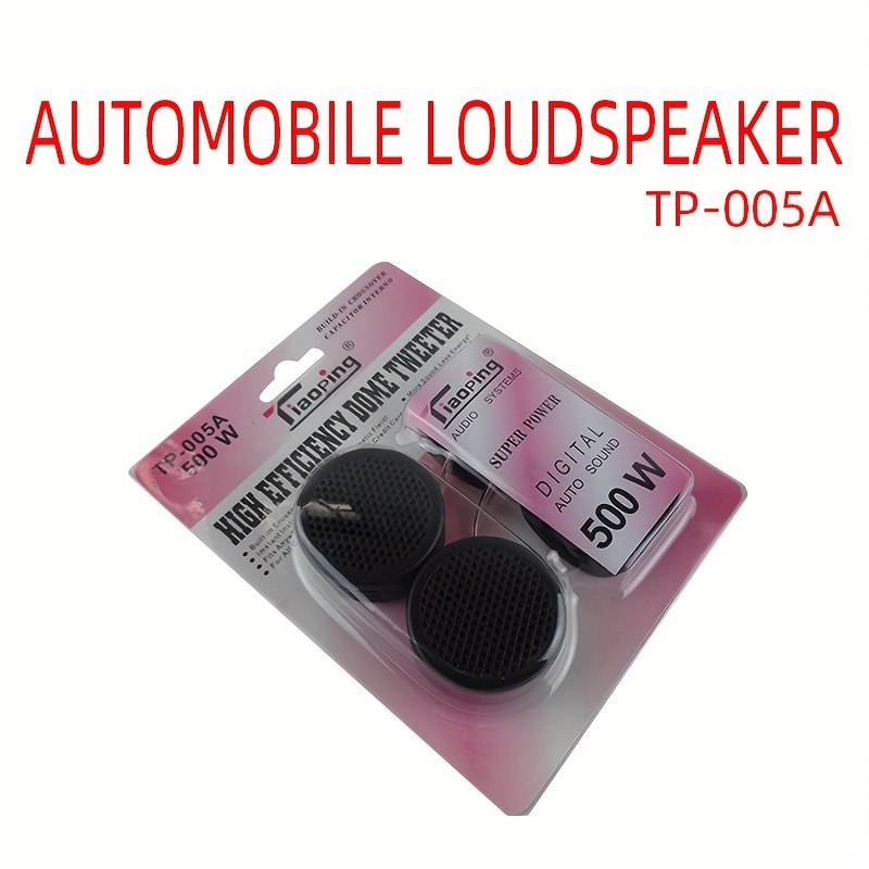 1 Par De altavoces de coche de 500W audio automotriz de - Temu Chile