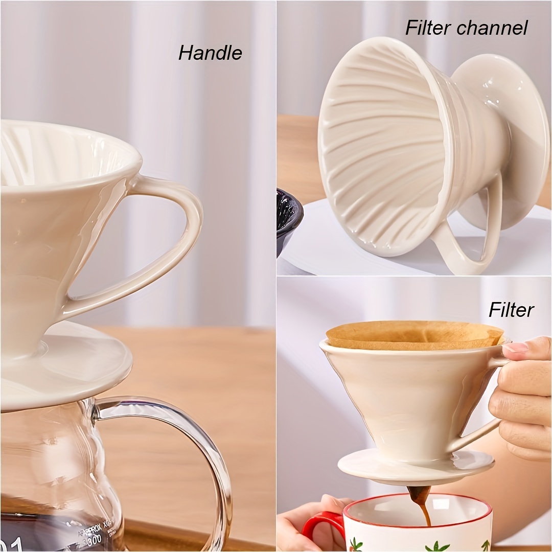 Coffee Filter Cup Wave Eye B75 Dripper Hand Pour Coffee Drip - Temu