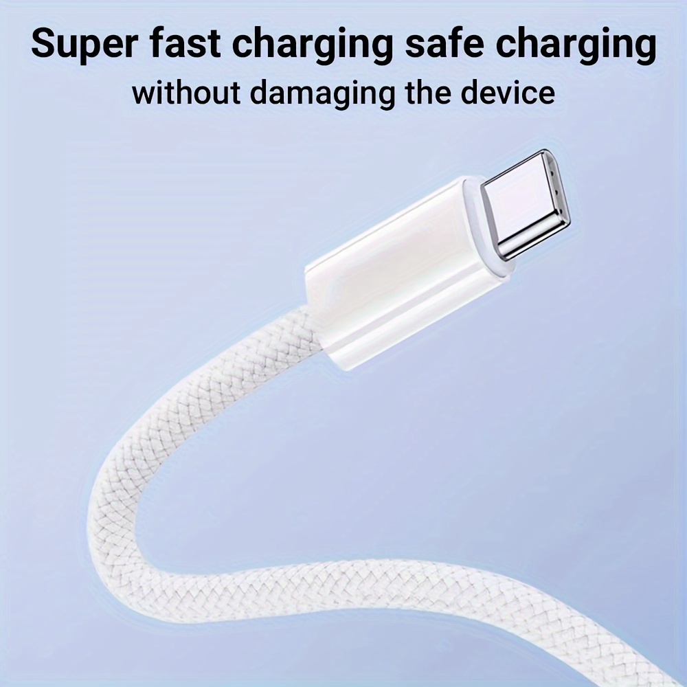 3-in-1 Usb Charger Cable For Micro Usb Type C Charging Cable