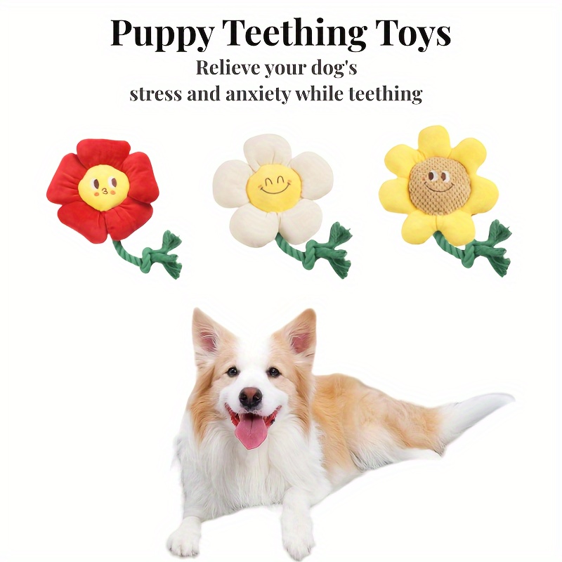 Corgi Pet Plush Toy Dog Chew Toys Squeaky Toy Pet Anxiety - Temu