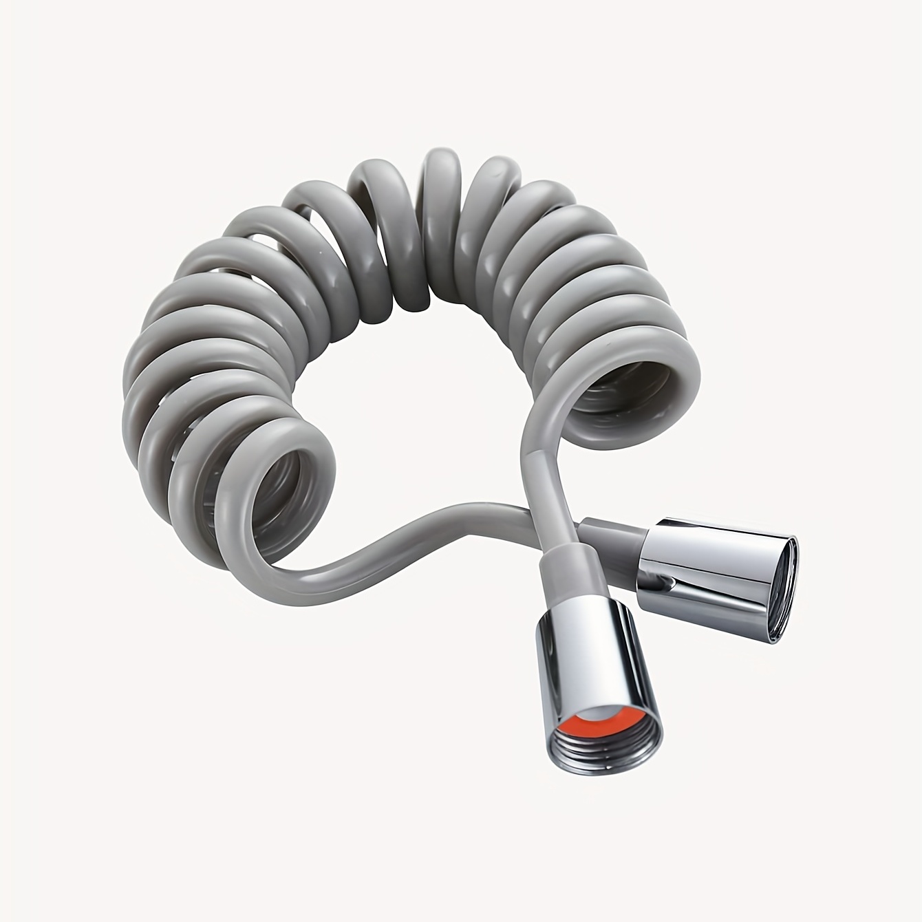 Manguera de ducha universal flexible antitorsión de acero inoxidable para  cabezal de ducha de mano, accesorios de repuesto de baño (59 pulgadas