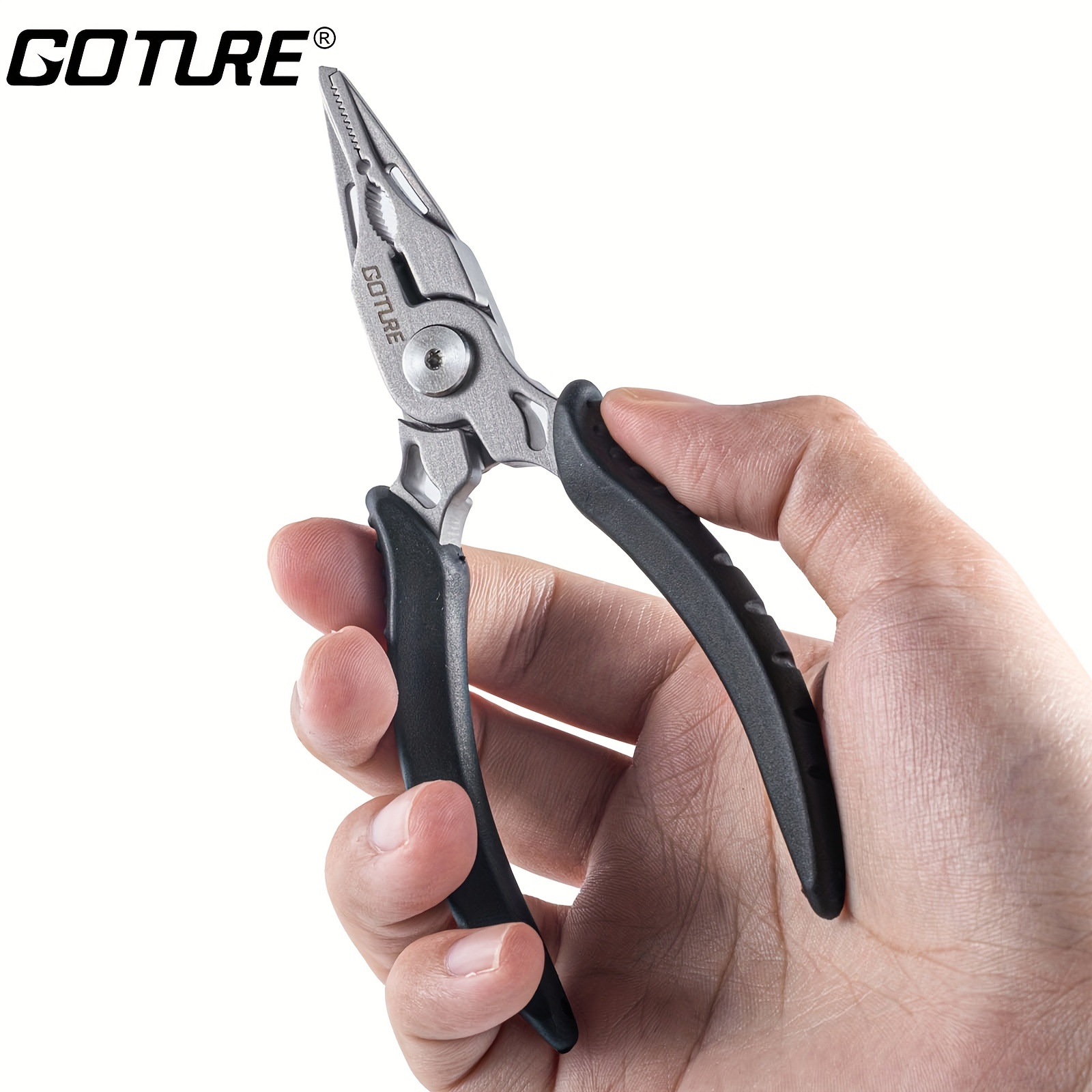 * 1pc Multifunctional Fishing Pliers, Stainless Steel Fishing Hook Remover,  Fish Gear