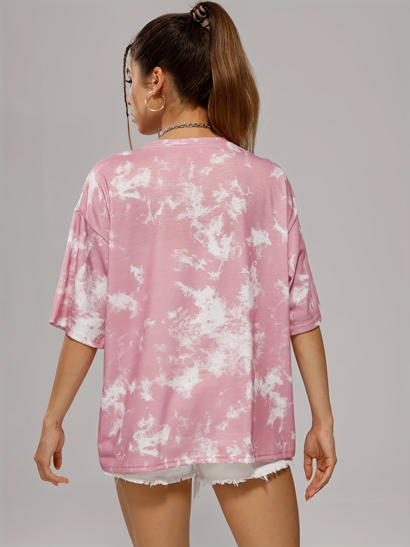 PINK Tie Dye T-Shirts