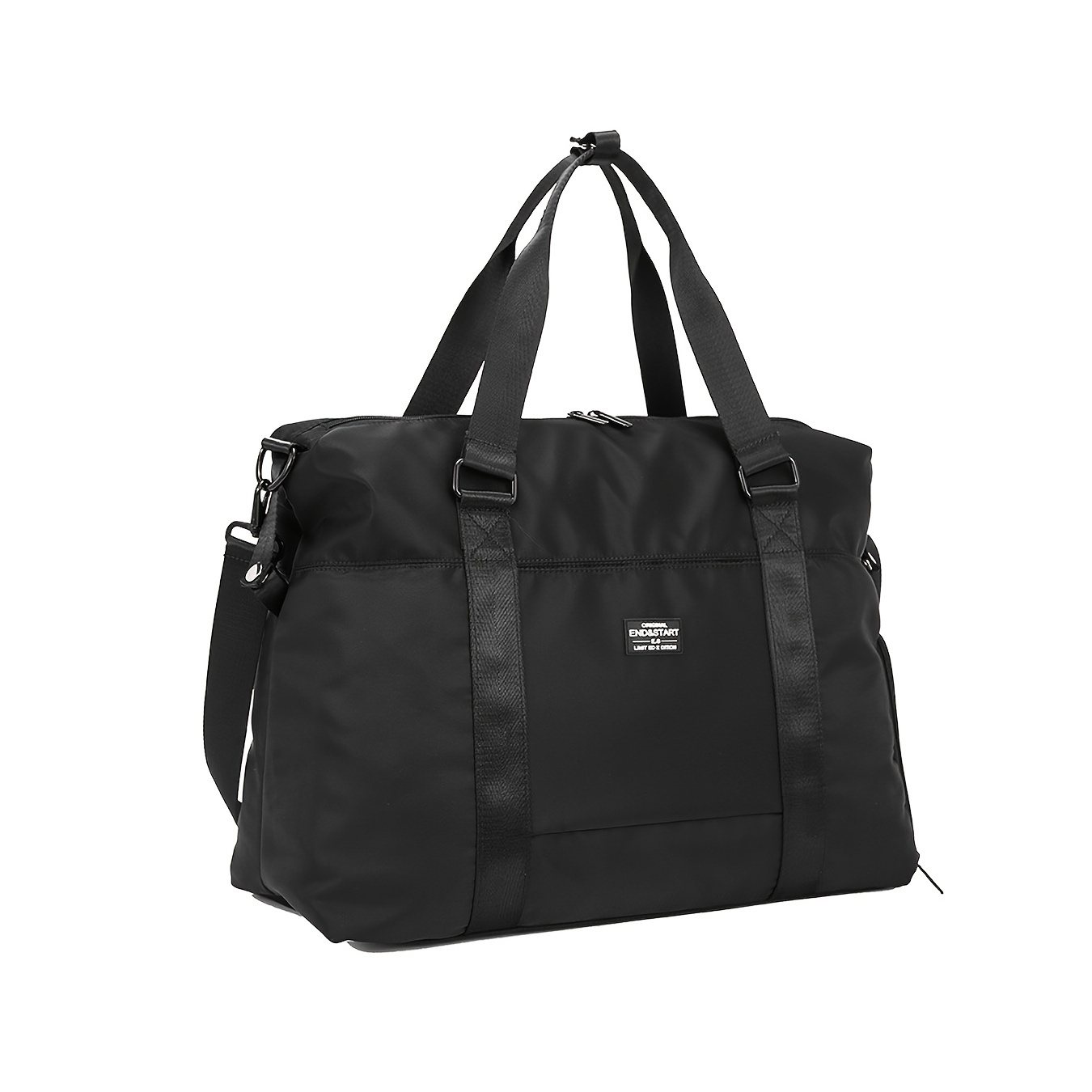 Waterproof PU Fitness Handbag For Men Shoulder Bag Business Large Travel  Duffle Luggage Bag
