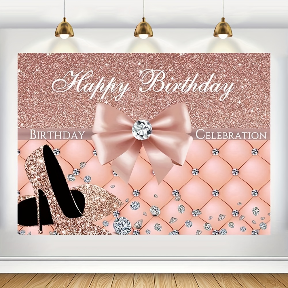 Birthday Decorations For Girl Happy Birthday Banner With - Temu