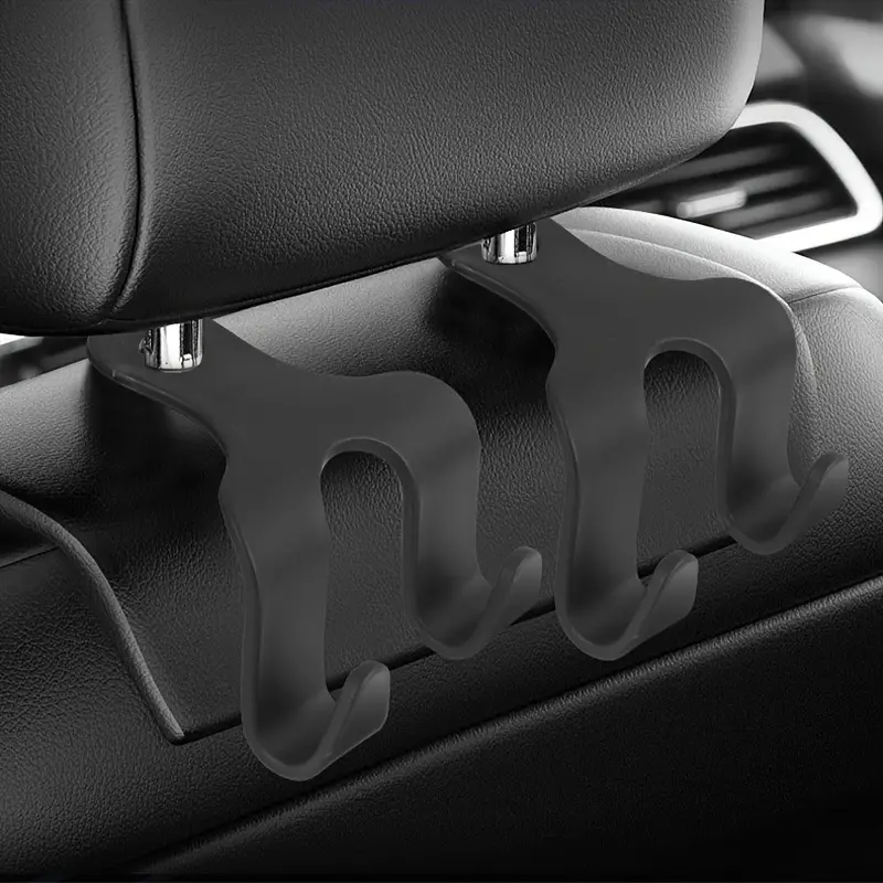Car Back Seat Headrest Hook Car Multifunctional Hidden - Temu