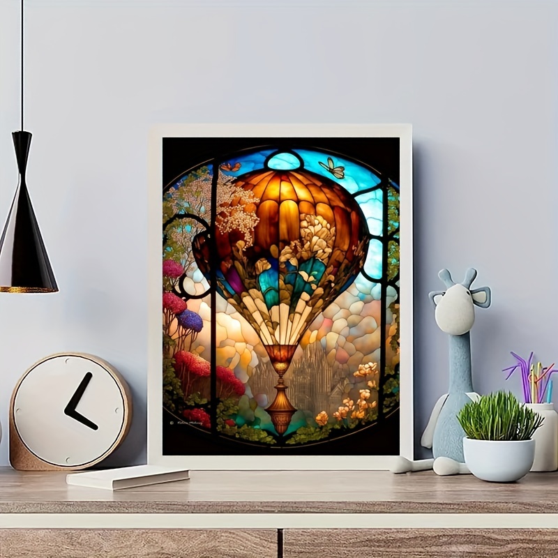 Seascape Fantasy Hot Air Balloon 5d Diamond Painting - Temu