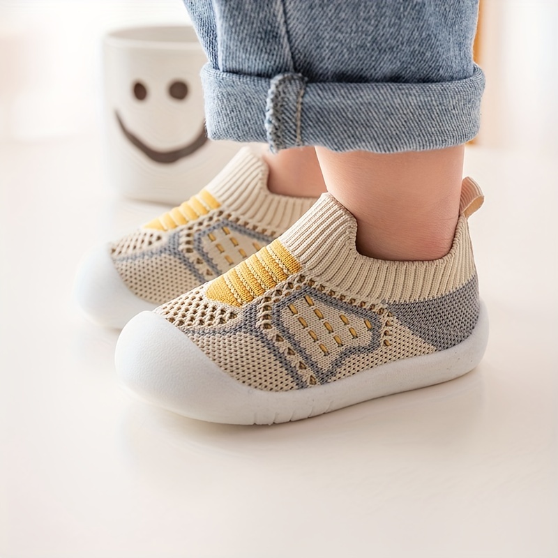 Chaussures antidérapantes pour enfants Bébé Toddler Fille Coton
