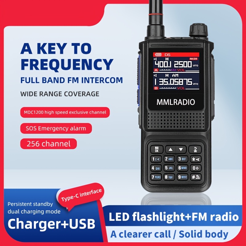 Q5P Mini Walkie Talkie 2W UHF with PTT Earphone - Herda Radio