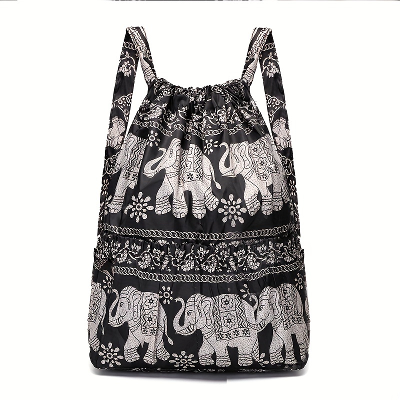 1pc High Quality Natural Cute Elephant Shoulder Strap Laptop Bag