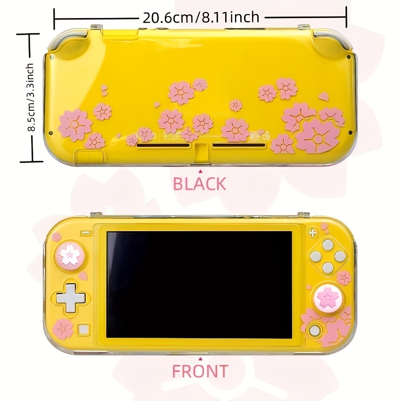 Coque de protection pour Nintendo Switch Lite, jaune