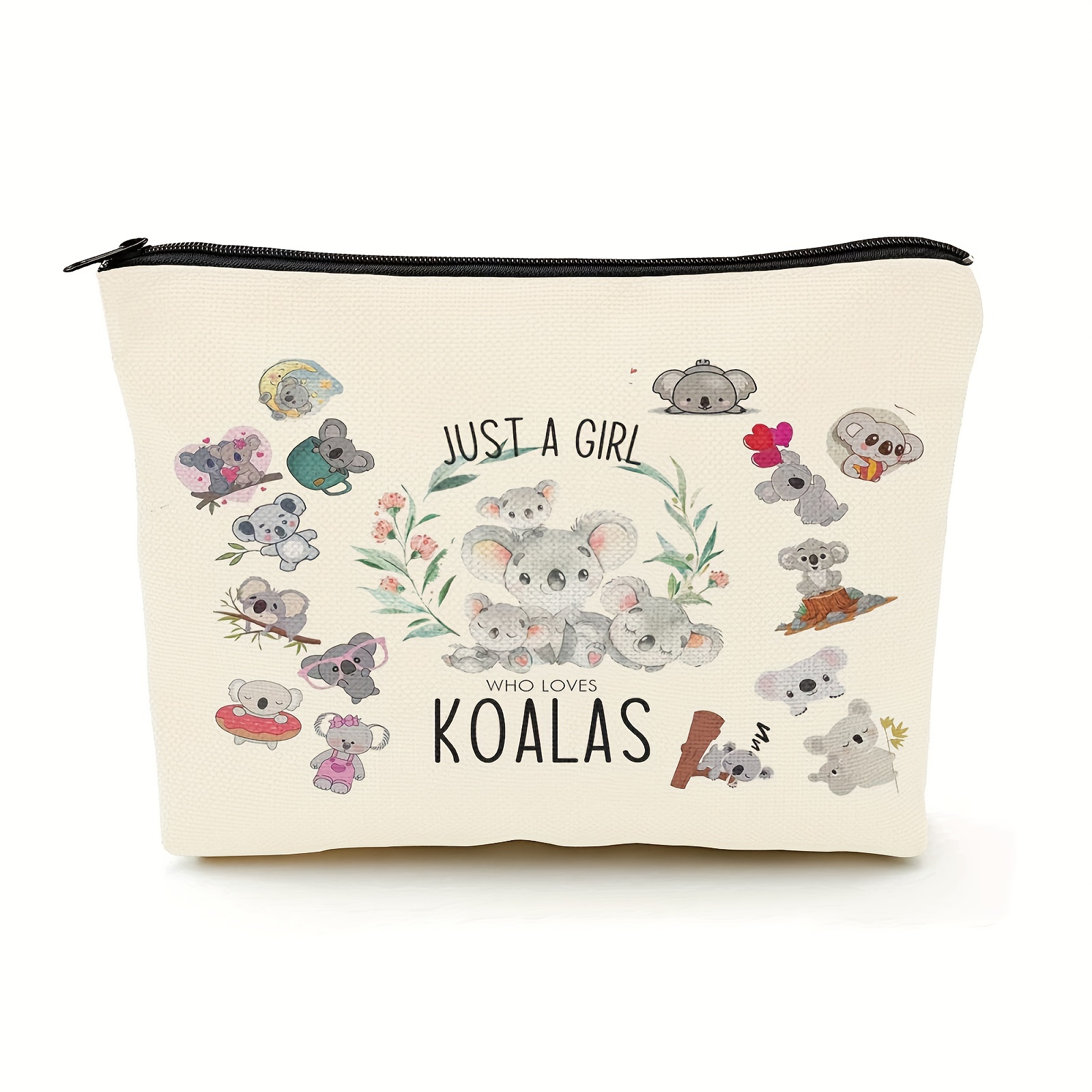 Koala Makeup Bag, Gifts For Koala Girls, Gifts For Women Koala Things  Merchandise Animal Lover Breeder Fun Birthday Christmas Gift For Her  Daughter Si