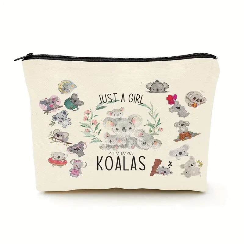 Koala Makeup Bag Gifts For Koala Girls Gifts For Women Koala - Temu