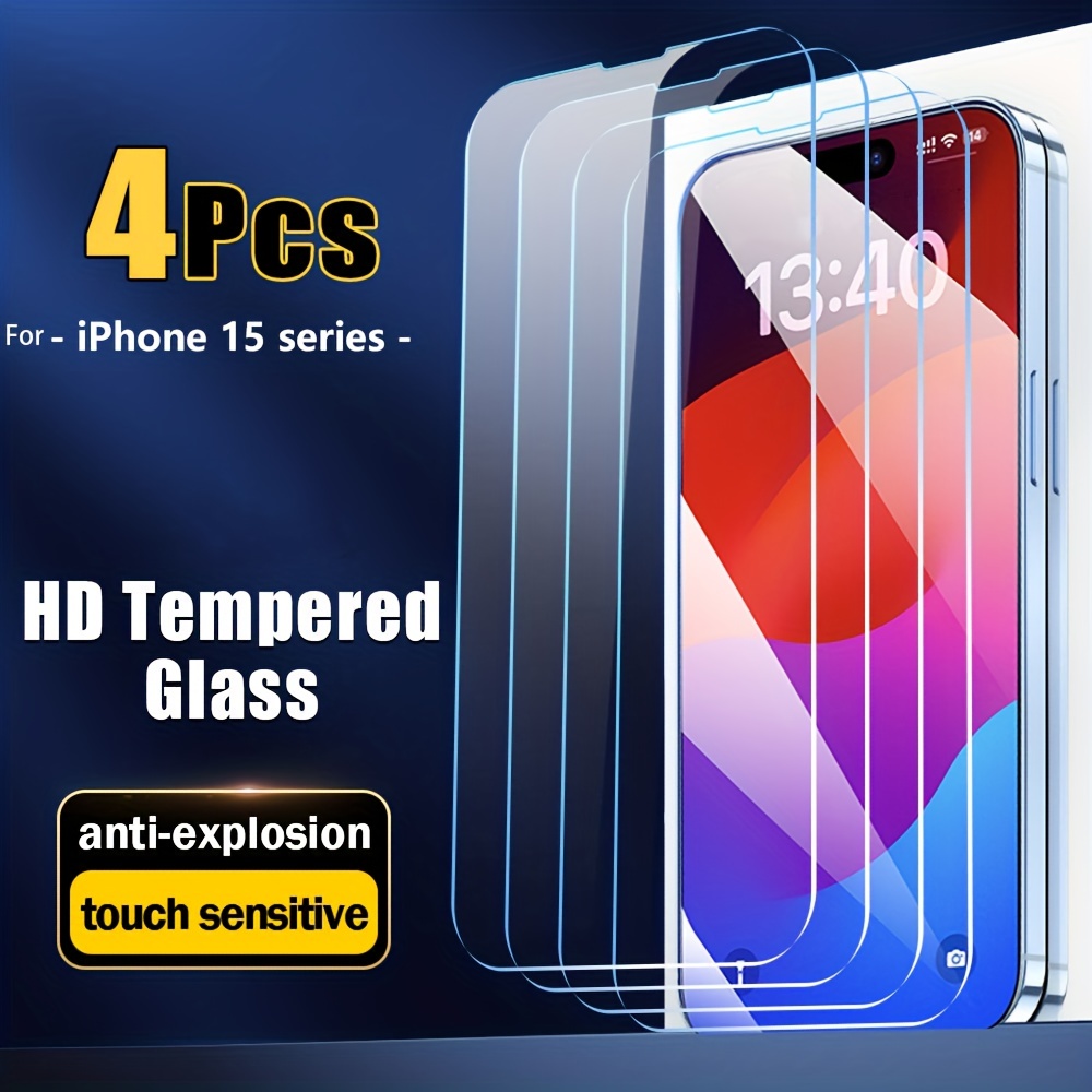 Protector Pantalla Vidrio Templado 2 Piezas Iphone X/xs - Temu