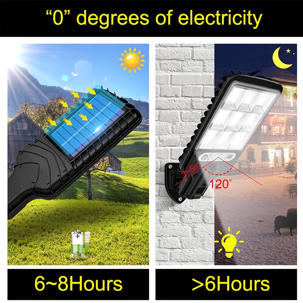 Lampara de calle con Panel Solar Integrado para Exterior 150 w — Biomed  Instruments