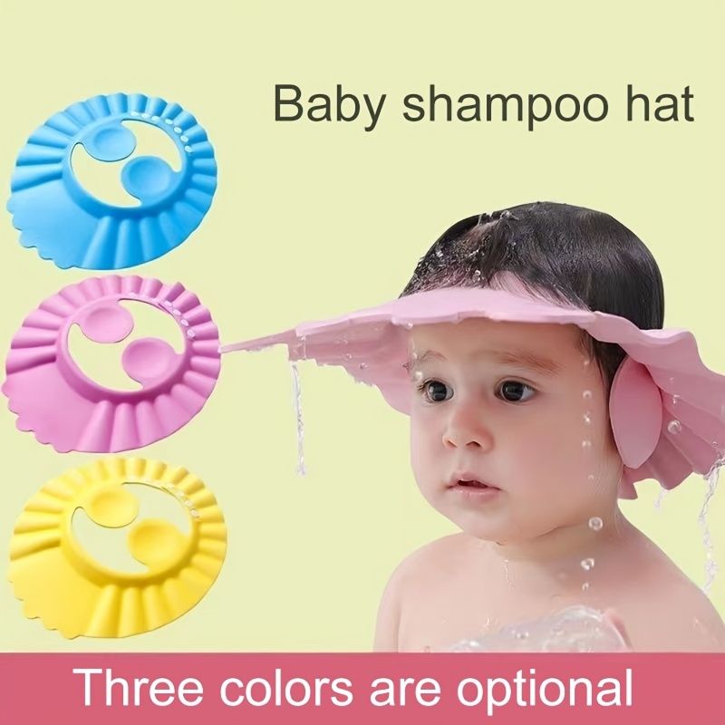 Hot Sale Promotional Good Quality Children's Shampoo Cap Baby Cartoon  Shampoo Artifact Silicone Shampoo Cap Ear Protection Eye Protection  Waterproof Baby Shower Cap | Check Out Today's Deals Now | Temu