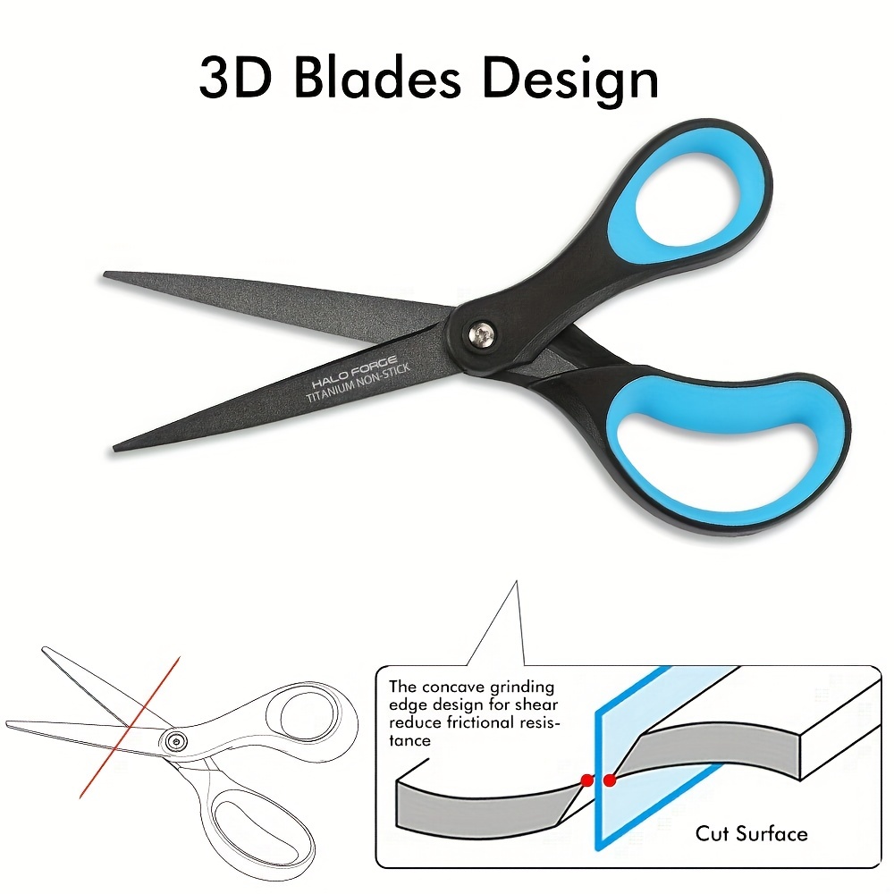 Titanium Craft Scissors Set: Perfect For Sewing Arts School - Temu