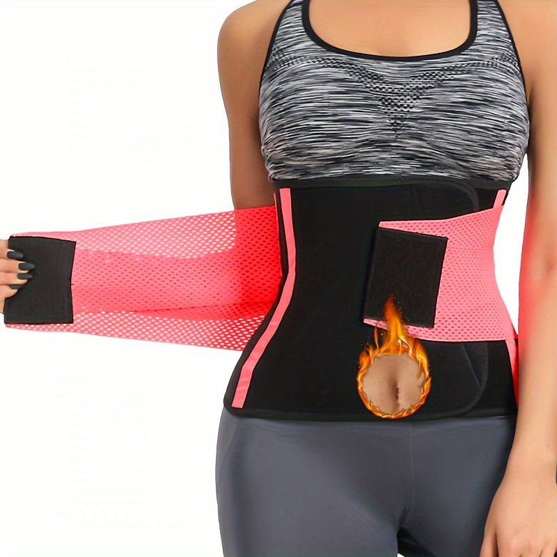 SBYOJLPB Women's Shapewear Women Wrap Waist Belt Slimming Body Shaper Plus  Size Waist Trainer Shapeware Red 10(XL) 